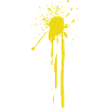 Fleck / Sprühfleck GELB