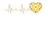 Pizza Heartbeat Funny Italian Lovers