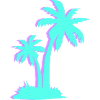 Palm trees