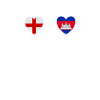 England and Cambodia Cambodian flags