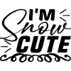 Je suis mignon Snow