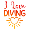 I love diving