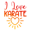 I love karate