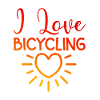 J’adore faire du vélo