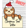 Weihnachtsbaum Umschubser Faultier