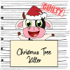 Weihnachtsbaum Umschubser Kuh