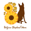 Sunflower Mother - Belgian Shepherd