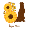 Sonnenblumenmutter - Barsoi