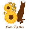 Sunflower Mother - Canaan Dog