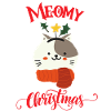 Meom Christmas Cat Noël
