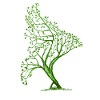 Tree Bird Shape