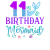 11th Birthday Mermaid