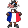 France Cow Fan