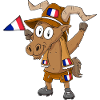 Frankreich Steinbock Fan