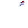 Dolphin pixelated Christmas - Funny