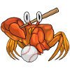 Crab Baseball Baseball Bat
