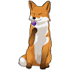 Fox lollipops
