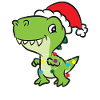 T-Rex - Tree-Rex bunte Lichterkette