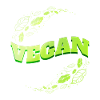 Green Leaves Logo - Go Vegan