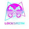 Retro Locksmith Lock Locksmithing