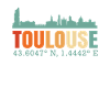 Toulouse France Skyline