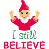 Gnome heureux. Je crois toujours