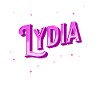 Lydia name personalized