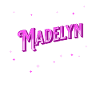 Madelyn nom personnalisé