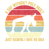 Lustiger Stabhochsprung Stabhochsprung