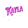 Kayla name personalized