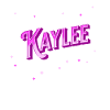 Kaylee name personalized