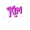 Kim Personalized Name