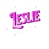 Nom Leslie personnalisé