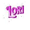 Lori name personalized