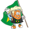 Beer fan of Brazil