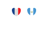 France et Guatemala Drapeau guatémaltèque
