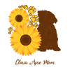 Sunflower Mother - Lhasa Apso