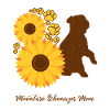 Sonnenblumenmutter - Zwergschnauzer