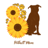 Sonnenblumenmutter - Pitbull