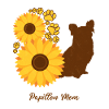 Sonnenblumenmutter - Papillon