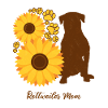 Sunflower Mother - Rottweiler