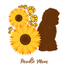 Sonnenblumenmutter - Pudel