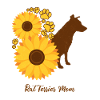 Sunflower Mother - Rat Terrier