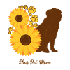 Sunflower Mother - Shar-Pei