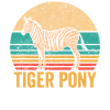 Funny Zebra Tiger Pony Retro