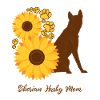 Sonnenblumenmutter - Sibirischer Husky