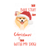 Pomeranian Merry Christmas