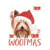 Yorkshire Terrier Merry Christmas