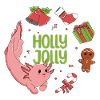Holly Jolly Axolotl