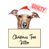 Weihnachtsbaum Umschubser Italienischer Windhund
